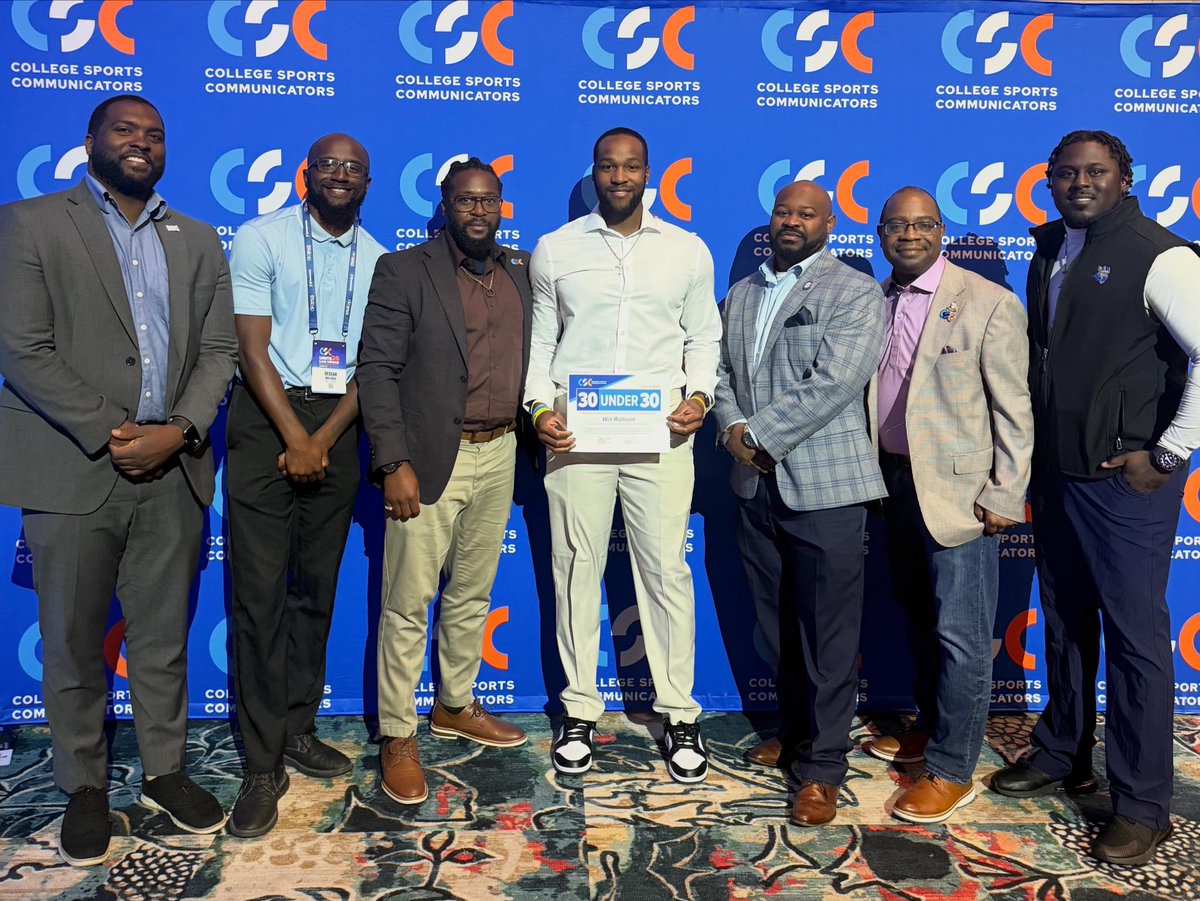 DbDesean's tweet photo. 2026 @CollSportsComm Convention Theme: Remembering your “why” 

It’s always a great time connecting with great friends in the business, meeting new people &amp; feeling mentally refreshed! 

#CSCUnite26 https://t.co/C9h21DJnQz