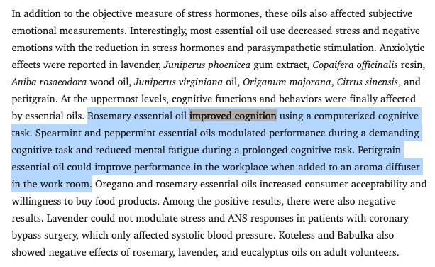 ed_lmtls's tweet photo. Low cost mental performance hack: Essential oils https://t.co/FG1lzgsWy3