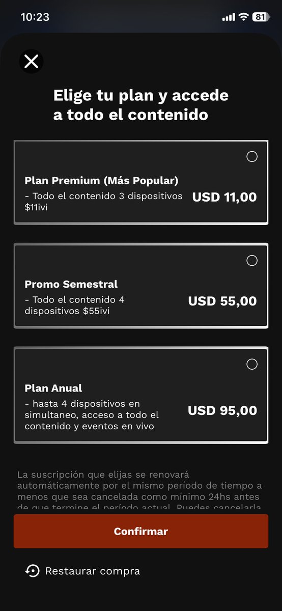 M_Andres11's tweet photo. @tdmaxcr estuve escribiendo al WhatsApp pero no me responden, pagué la app pero cuando ingreso a cualquier contenido me tira este error. https://t.co/ct2hD6Jput
