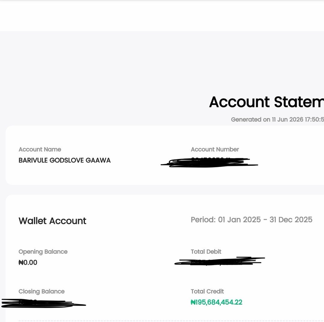 Heis1X's tweet photo. I did like 300 Million naira across an @OPay_NG personal and business account in 2025 on household necessities and I never for once had a lien placed on any transaction.

Then because @nombahq @nomba offers crypto deposits I started using them only to get a lien on a 2 million naira transaction, pathetic!