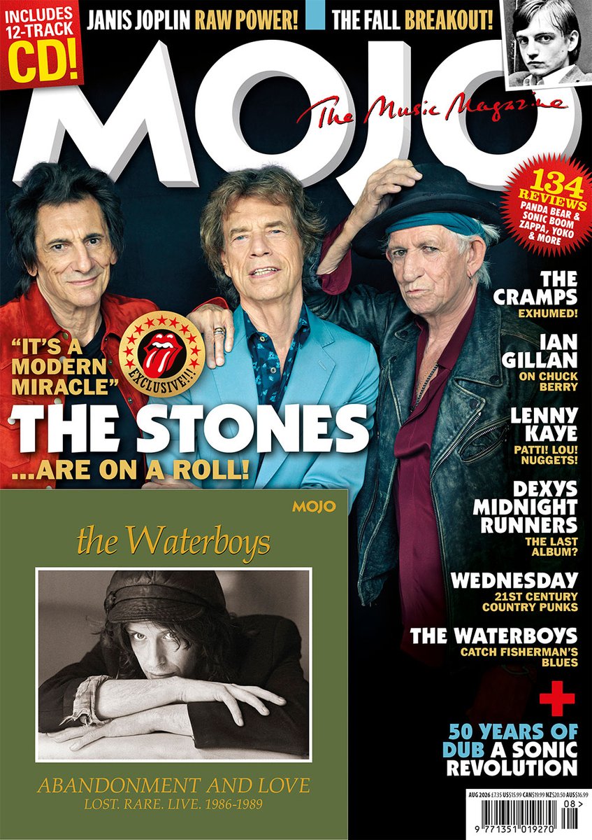 MickPuck's tweet photo. New @MOJOmagazine has fab Waterboys/Fisherman's Blues feature w/ quotes fr me, Steve, Anto, @bpfallon, Pat McCarthy + free CD of Fisherman's era music incl some you can't find elsewhere. Plus article about an obscure but promising South London combo. 
https://t.co/ygTNMrIoEG https://t.co/jX5dWWGWyv