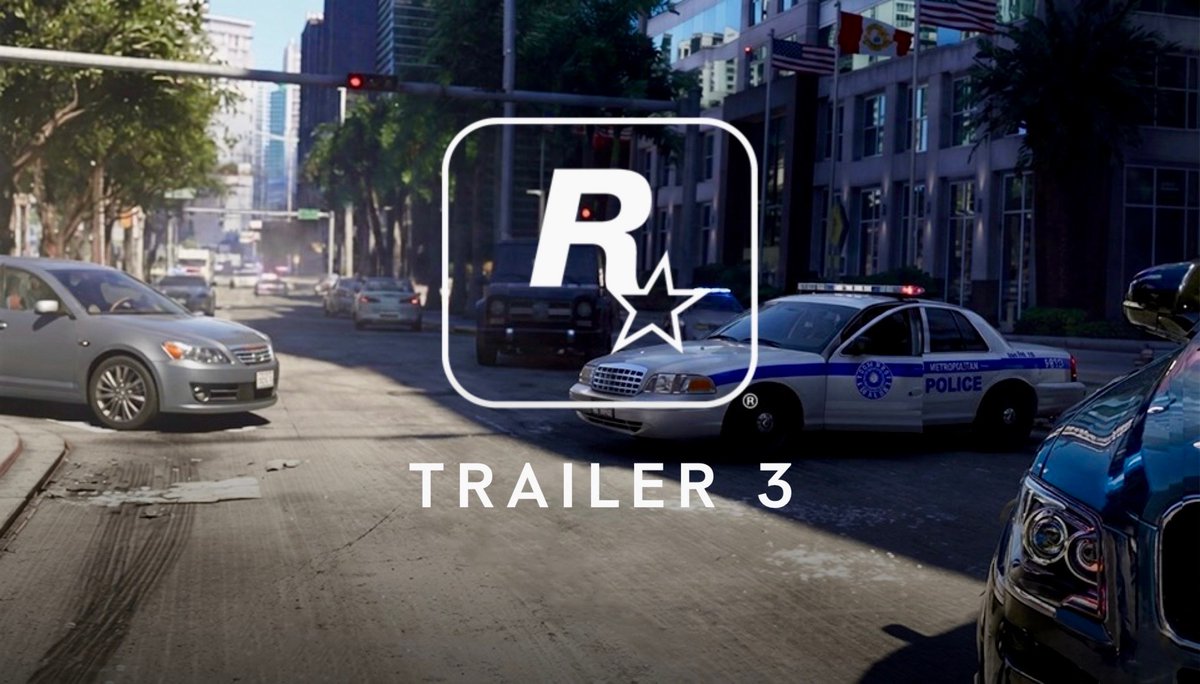 GTAVI_Countdown's tweet photo. GTA Online’s next DLC and possibly the final one has been pretty much confirmed to release on Tuesday, July 14.

This narrows down the possible dates for GTA 6 Trailer 3, as marketing starts in the summer:

- July 7th (a week before the DLC similar to Trailer 1 and a perfect time if Rockstar plans to advertise around the World Cup’s quarterfinal in Miami)
- July 21st (the Tuesday after the World Cup final)
- July 28th (around a week before Take-Two’s next earnings call)
- August 4th (the last Tuesday before the earnings call)