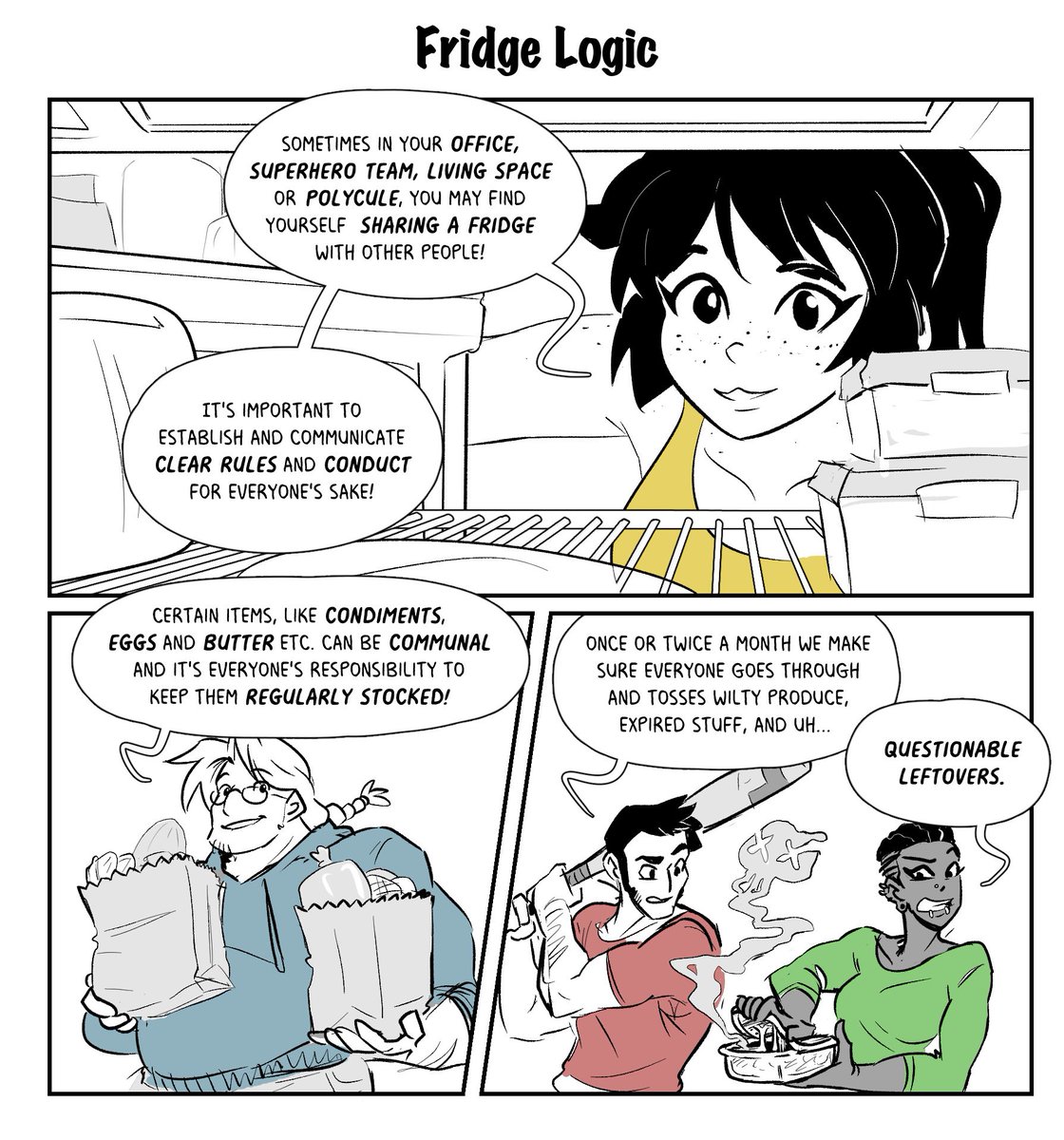 spicymancer's tweet photo. Fridge Logic https://t.co/T6qwNkqTMl