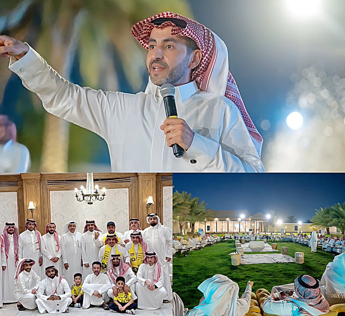 RiyadhAlmannaa's tweet photo. بادرة وفاء غير مستغربة ولفتة تقديرية جميلة من الأستاذ سلطان آل الشيخ تجاه الإعلام النصراوي، يستحق عليها خالص الشكر والثناء .. والشكر والتقدير موصول للمستشار الإعلامي لشركة نادي النصر الأستاذ سعيد أبو داهش، وللعضو الذهبي الأستاذ عبدالله السريع على جهوده ومساهمته في إنجاح هذه الليلة الجميلة .. 
أدام الله الأفراح على #النصر