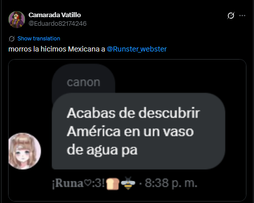 ElRichConCrocs's tweet photo. Cuantos años tiene vatillo? https://t.co/UoZ8gF8kQ4