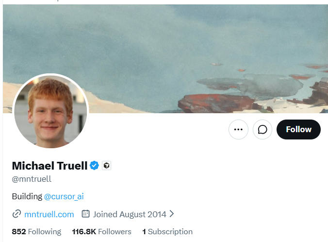 ai_explorer25's tweet photo. Best accounts to follow from each frontier lab to stay constantly up to date

Anthropic

@karpathy
 - must-follow account for AI; recently joined Anthropic

@bcherny
 - Claude Code creator, always shares great tips

@trq212
 - also a Claude Code developer; writes amazing articles on CC

OpenAI

@polynoamial
 - works on reasoning research, shares a lot of technical details

@gabriel1
 - Sora developer, great career path

@jxnlco
 - works on dev experience, shares a lot about Codex

Google AI

@OfficialLoganK
 - all the major Google Gemini and AI Studio updates

@ammaar
 - product and design; shares great things about vibe-coding in Google AI Studio

@fofrAI
 - cool use cases for generative models

Cursor

@leerob
 - the loudest voice behind Cursor updates

@ericzakariasson
- shares great insights on using Cursor

@mntruell
 - Cursor’s CEO; major releases and usage updates

xAI

@milichab
 - recently joined xAI, shares updates on Grok

@skcd42
 - also covers major Grok releases

@ai_explorer25
 - covers all ai content and free resources