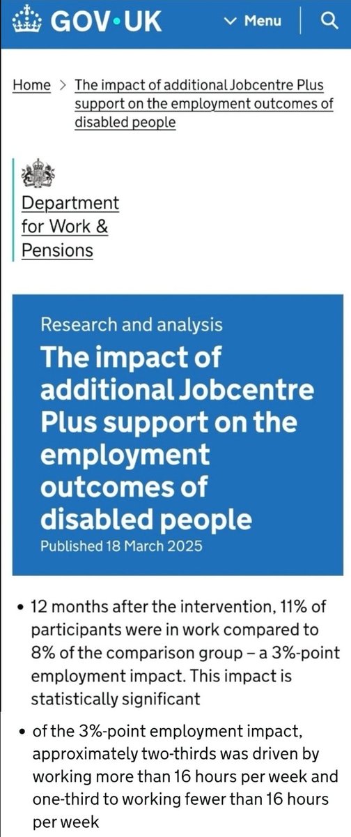 LurgeeLife's tweet photo. 1st set of 'real world' data on DWP 'Employment Support' for those too ill/disabled to work shows it's predictably failing

Just 1,600 out of 14,000 have "started in a job"

11.4%: exactly as predicted

Remember 8% find work on their own so it's actually only a 3% impact not 11% https://t.co/6syUdWNYbB