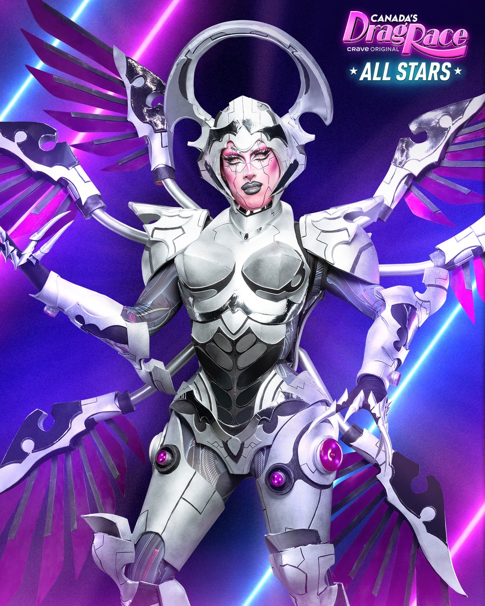 canadasdragrace's tweet photo. It's all Greek to @queenpythia. 🌟  

#CanadasDragRace: All Stars premieres Thurs, Jul 9 on @CraveCanada 🇨🇦 &amp; @wowpresentsplus 🌎 https://t.co/8JxKJvcrmn