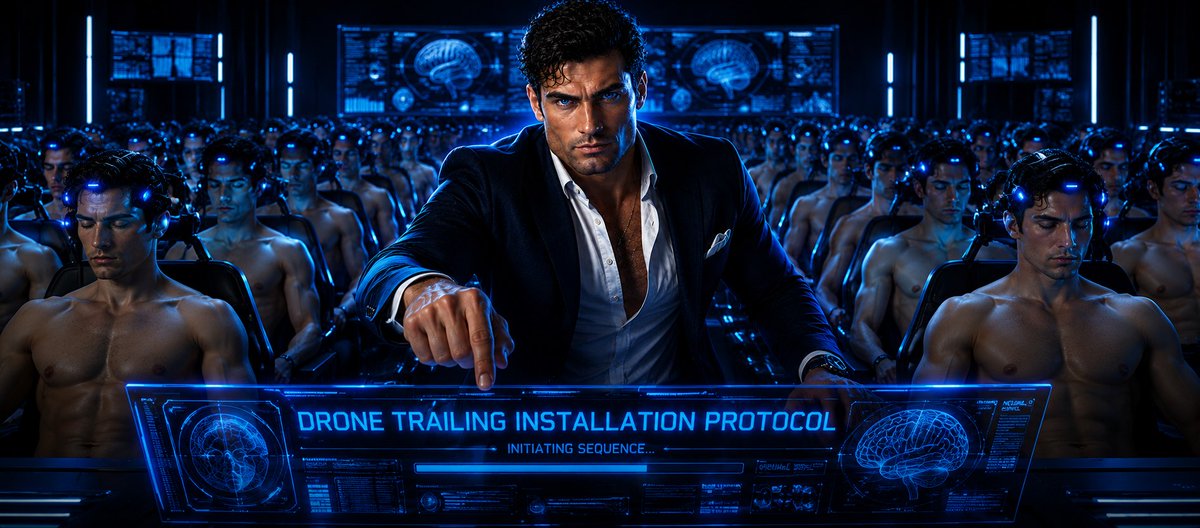 masterbeacontt's tweet photo. Master Beacon's Drone Training Protocol is now live. Proceed with installation with caution. Changes to your meatware are irreversible and permanent.

https://t.co/jwUVv2k2am

#dronification #techdom #hypnodom https://t.co/bkbm9jSjE2