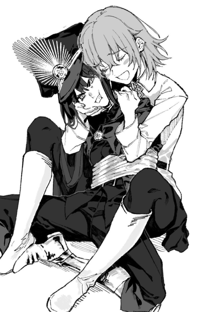 nobunaga_demon's tweet photo. 🔥 "Masta! Masta!  How dare you...salivate my left ear? Stop drooling please - it's annoys me!" 

Struggles in tight grip as her left ear and cheek been smooches with love. 

"Only try to sleep alone tonight in your main room, grrrr~" https://t.co/T1uwEWGER3