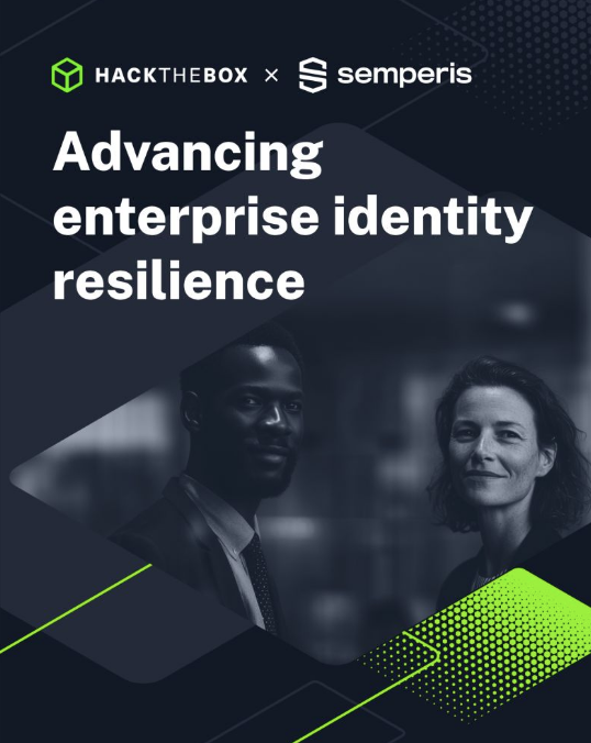 BinalyzeJill's tweet photo. Hack The Box and Semperis are combining cyber readiness and identity security expertise to help organizations strengthen defenses across Active Directory, Entra ID, Okta, and Ping Security. https://t.co/npF0sSLrY3

#HackTheBox #Semperis #IdentitySecurity #MSSP #CyberResilience https://t.co/3vDAjXDsaR