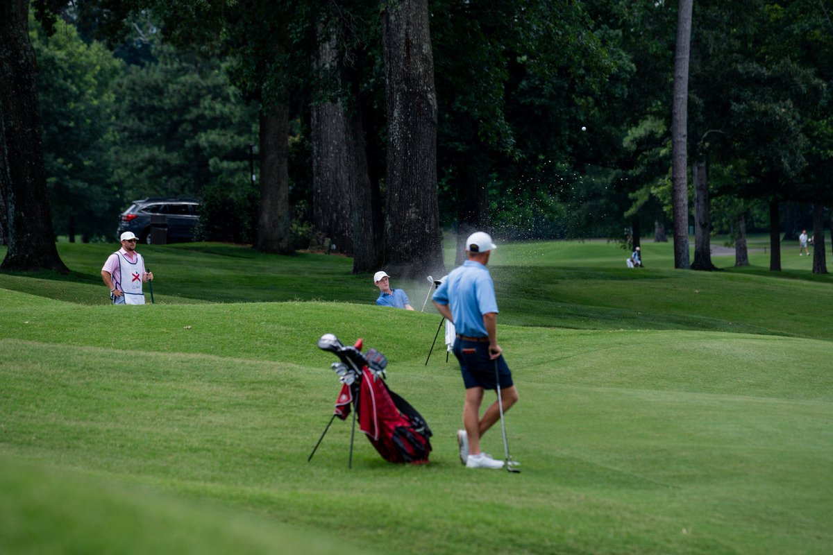 bamagolf's tweet photo. ๐ธ from the fairways!
All eyes are on the cut line.
#AlabamaGolfAssociation #StateAm https://t.co/dNybJy0r4A