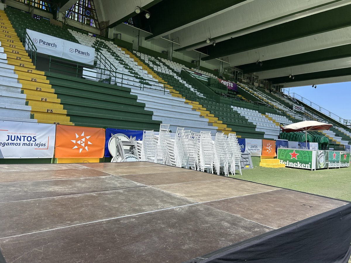CPCacerenoSAD's tweet photo. 💚 El Estadio Príncipe Felipe acoge por primera vez mañana un evento privado organizado por Pitarch Grupo Empresarial. 

#NuestraReligión #AúpaCPC https://t.co/fwtn1Wr9nX