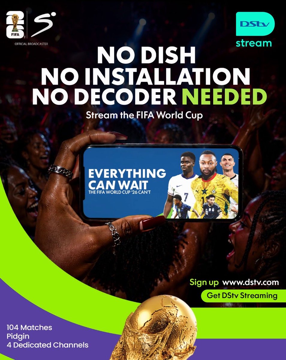 the_Lawrenz's tweet photo. Wait... this message is for people who love SuperSport football coverage. Now you don't need a decoder or Dish installed to enjoy the same experience. Get a standalone DStv Stream. Just you and your love for streaming with DStv. No wires, no remote.

#EverythingCanWait #FootballOnDStv