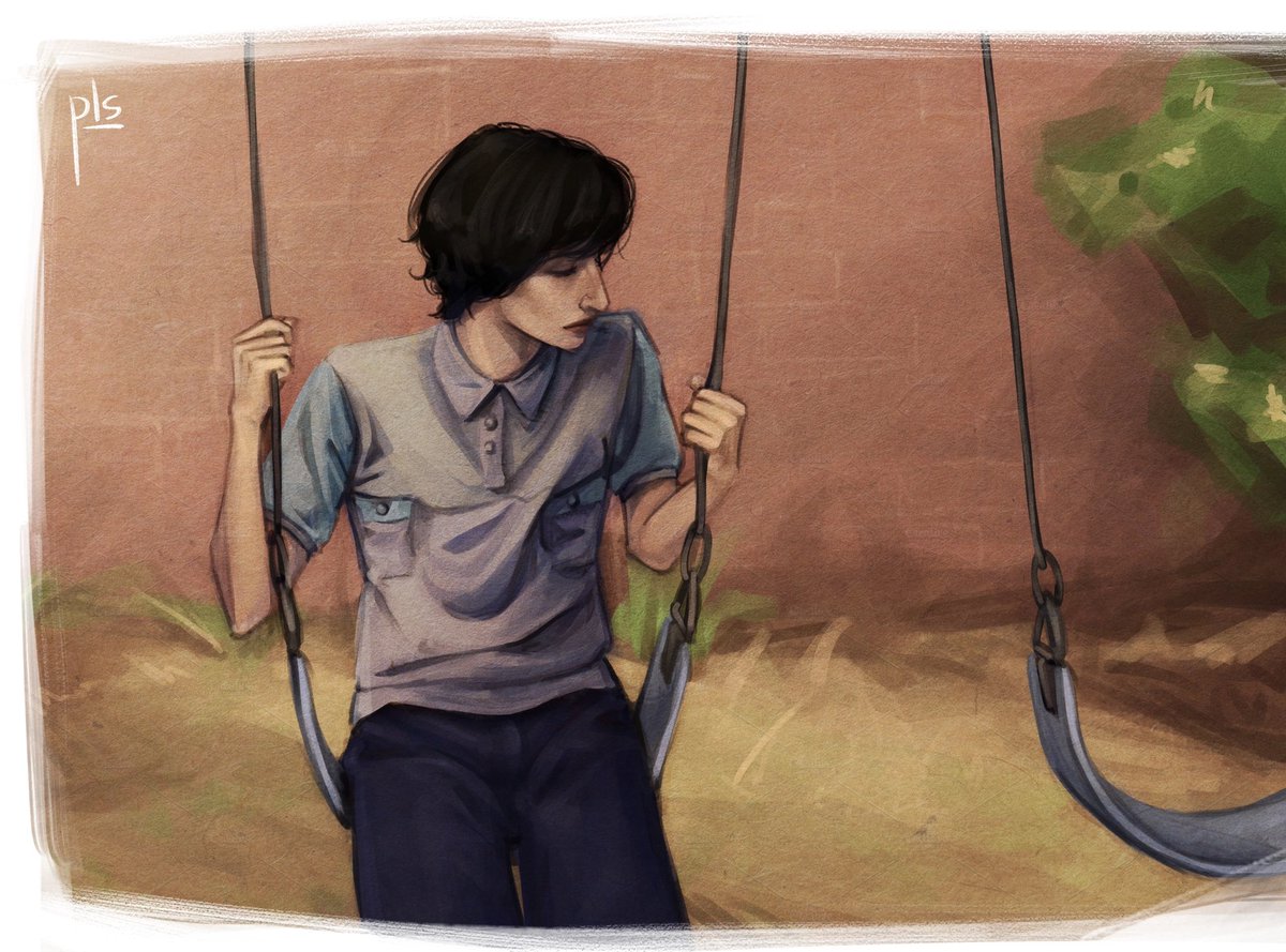 Puls1a's tweet photo. “it was the best thing i’ve ever done..”

#byler #fanart #strangerthings https://t.co/elc3ZyaIIK
