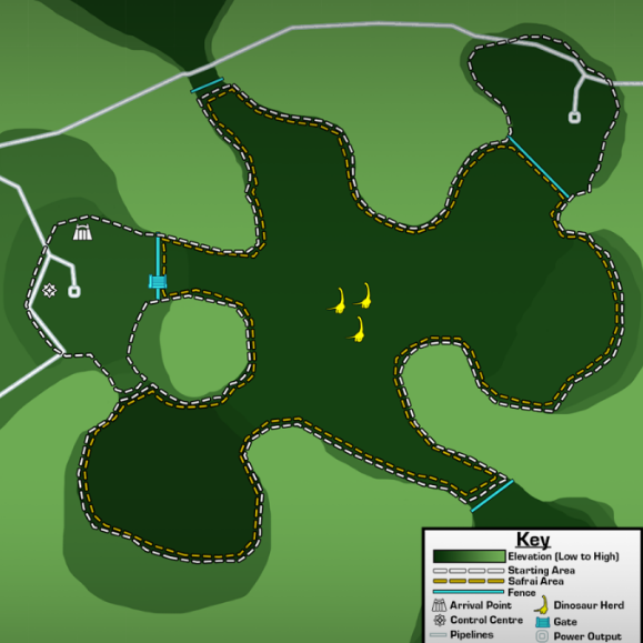 the 3 new maps from the Rebirth DLC for Jurassic World Evolution 3 have ...