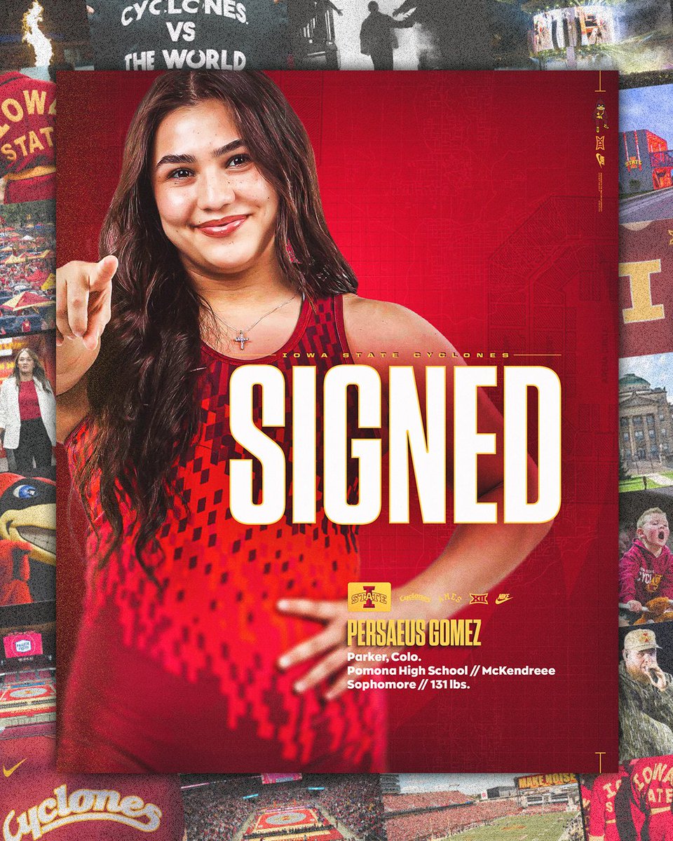 CycloneW_WR's tweet photo. It's Official ✍️

Let's get to work, Persaeus!

- First four-time undefeated Colorado State Champion
- Fargo Junior National Champion
- Women's Nationals Finalist
- 2022 U17 Pan-American Champion

📰: https://t.co/pjVZRpbjq9

🌪️🚨🌪️ https://t.co/48z6lQ1gZV