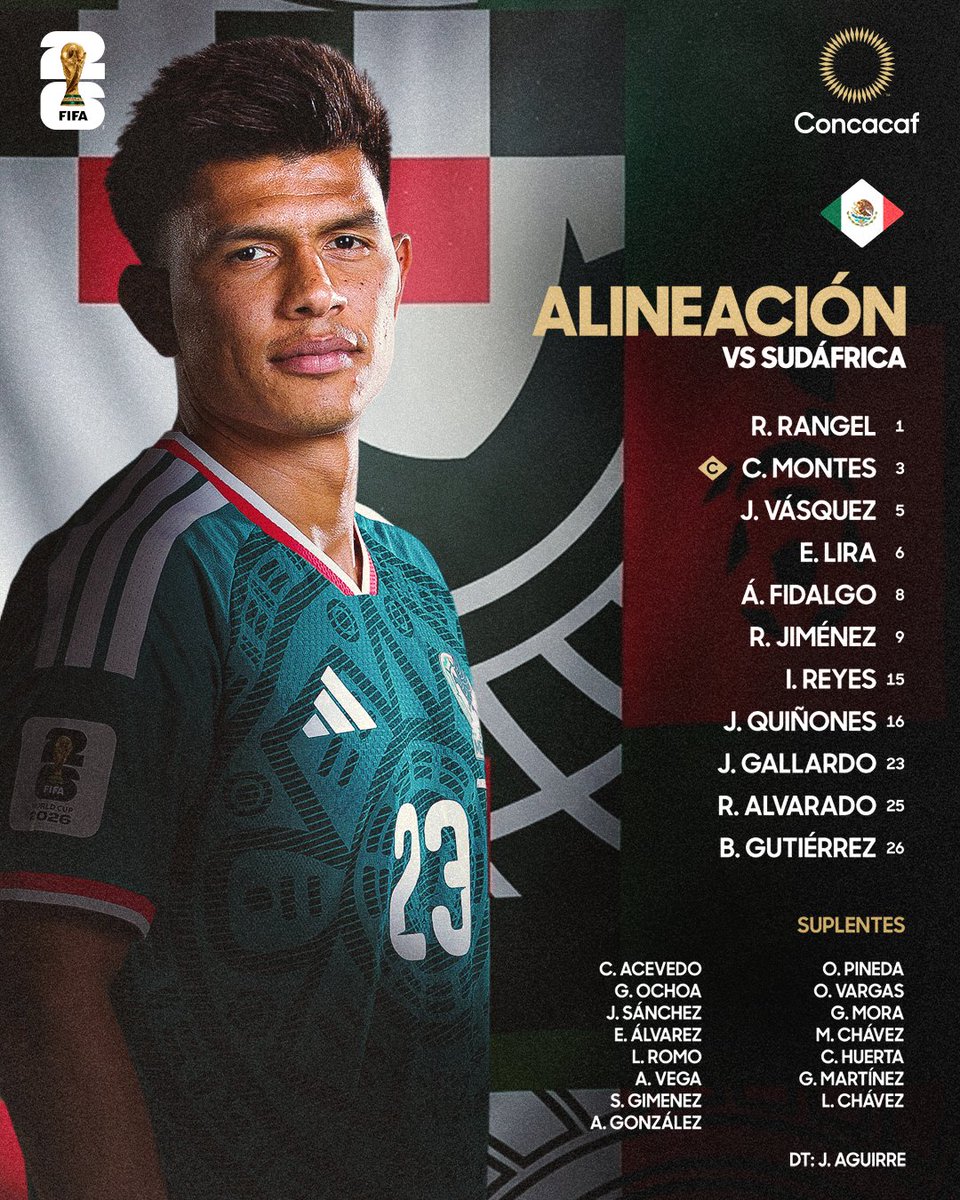 メキシコ代表スタメン