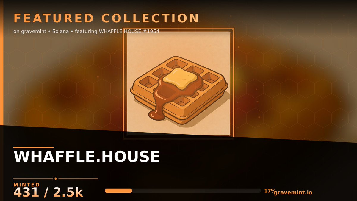 Artwork from WHAFFLE.HOUSE