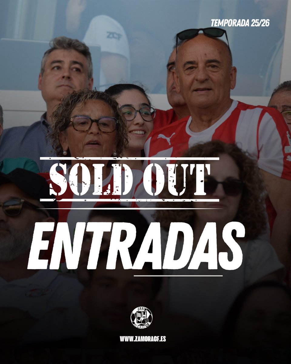 ZCFoficial's tweet photo. ENTRADAS 🎟️ |

¡900 entradas vendidas en menos de tres horas!🤩🫣

VAYA AUTÉNTICA LOCUUUUURA❤️🤍

¡Tenemos, todos, una cita con la historia!💥🪖⚽️

#VamosMiZamora https://t.co/avaM3L3bs4