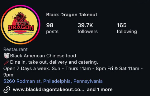 dwdj75's tweet photo. @GraysonDCarlyle @BlckBoul They literally describe it as Black American Chinese food.

BTW, do you think today's chinese food is "authentic" chinese food?!?!?! https://t.co/eW3Agi6j4v