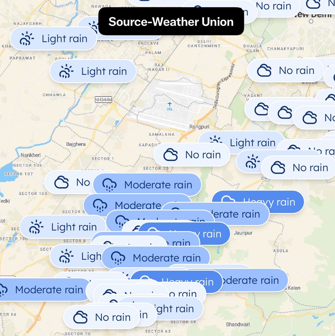 Xstream_Weather's tweet photo. Storm Lost its Intensity Before Reaching #Delhi Only #Gurugram and Northwest Receives Rain #Delhirains https://t.co/3Uln921lQx