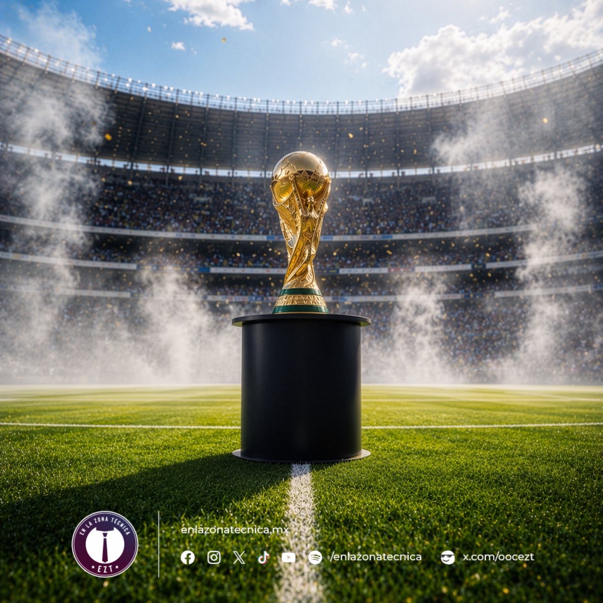enlazonatecnica's tweet photo. Llegó el día 🤩
¡Inicia la edición 2026 de la @FIFAWorldCup! 🏆
.
.
.
#WorldCup https://t.co/809JAMKtrh