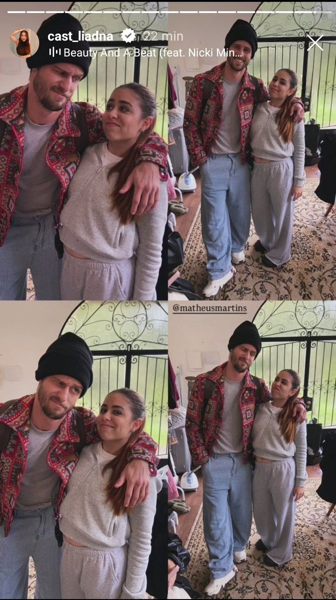 Maduarchivo's tweet photo. Ai, juro, eu tô amando o Matheus e a Liadna juntos, eles são fofos demais 🥹🤍🤣 https://t.co/DXxAyV9hlV