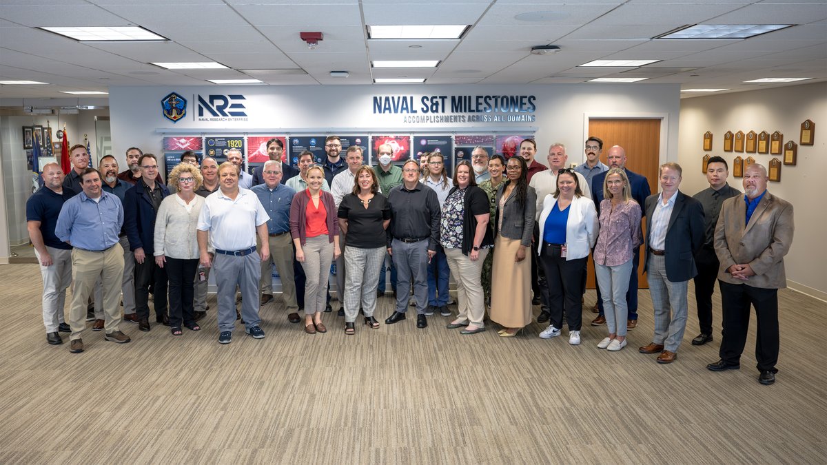 USNavyResearch's tweet photo. Last week, Program Officer Natalie Steinhauser hosted a portfolio review and science fair for her Prepared Warfighter portfolio researchers within ONR's Warfighter Performance Department at ONR HQ.

The science fair provided an opportunity for participants to showcase cutting-edge ONR-sponsored work, exchange ideas and engage with colleagues and stakeholders across disciplines. Researchers shared critical insights into their fields of study that support the warfighter, fielded questions from attendees and explored opportunities for collaboration.

Projects and topics on display included cognitive performance, training technologies, performance assessment and after-action review, and decision superiority, all highlighting the breadth of research underway to better understand and enhance warfighter performance and overall lethality and readiness of the fleet.

Through efforts like these, ONR continues to connect researchers, foster innovation and advance the leading-edge S&T that supports @usnavy and @USMC.

#warfighterreadiness