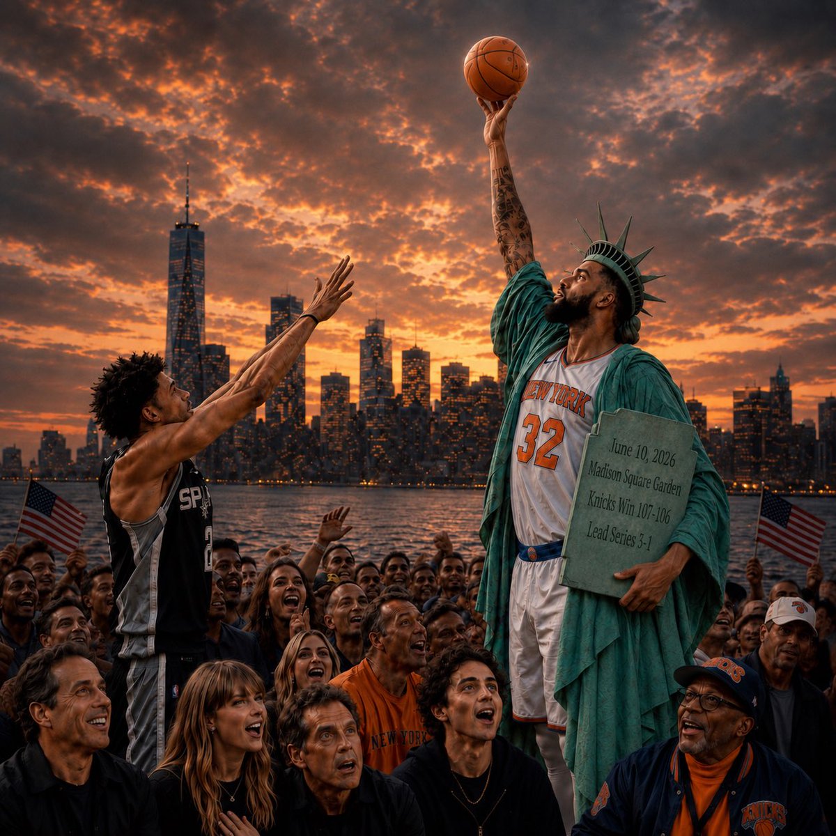 dannyfleish's tweet photo. beautiful @KarlTowns @nyknicks https://t.co/1wjBN4gdUO