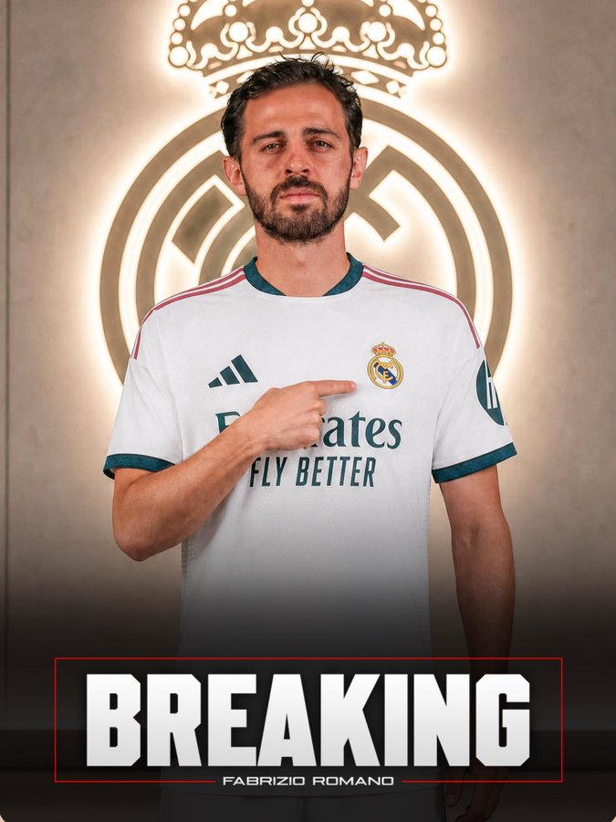 ibukun_dami's tweet photo. If José Mourinho gets Bernardo Silva at Real Madrid, he isn't signing him for goals and assists.

He's signing him for control. For years, Madrid's midfield has been built around power, athleticism and transitions. Bernardo adds something different: rhythm.

Tactically, Mourinho would likely use him as the right-sided central midfielder in a 4-3-3 or as one of the two advanced midfielders in a 4-2-3-1. His job wouldn't be to dominate highlight reels. It would be to dominate moments. 

The first thing Bernardo brings is ball retention. When Madrid are under pressure, he's one of the best midfielders in world football at receiving in tight spaces, escaping pressure and keeping possession moving. Mourinho's teams have always valued midfield security, and Bernardo gives Madrid an outlet whenever opponents try to press aggressively.

The second thing is defensive intelligence. People still think of Bernardo as an attacking midfielder, but his work off the ball is elite. He presses relentlessly, tracks runners and understands defensive spacing. Mourinho loves midfielders who work as hard without the ball as they do with it. 

The third thing is creating balance for Jude Bellingham.
Bernardo's positional discipline would allow Jude greater freedom to attack the box and influence games higher up the pitch. Instead of asking Jude to do everything, Madrid would have a specialist controller handling the game's tempo. That's a role Mourinho has historically valued, from Deco to Wesley Sneijder to Mesut Özil in different systems.

Most importantly, Bernardo solves a problem Mourinho clearly sees. Madrid have plenty of stars. They don't have many conductors.

Bernardo won't be the loudest name in the team sheet, but he might become the player who decides when Madrid speed up, when they slow down and when they kill games.

That's exactly why Mourinho reportedly wants him so badly. Reports indicate the Portuguese coach sees Bernardo's leadership, commitment and game-management qualities as central to his Madrid rebuild. 

Bernardo Silva at Real Madrid isn't about flair. It's about giving Mourinho complete control of the midfield.

#RealMadrid #BernardoSilva #Mourinho #LaLiga #FootballTwitter #HalaMadrid #Bellingham #tactics 

@PremLeaguePanel @LaLiga @realmadrid
@ChampionsLeague @SkySports @ESPNFC
@BBCSport @FOXSports @Marcotti @segunn_
@JamesHorncastle @minakimes @Edwyeen
@ZachLowy @SkySportsNews @Okkeeeyy
@akanbijamesoluz @olaolubanky292 @TheBoluSport
@dayveedtalks @JamesOlley @MarkOgden_
@LaurensJulien @ochocinco @OlisaOsega
@SirLeoBDasilva @Coach_Temisan @Coachayere
@sidlowe