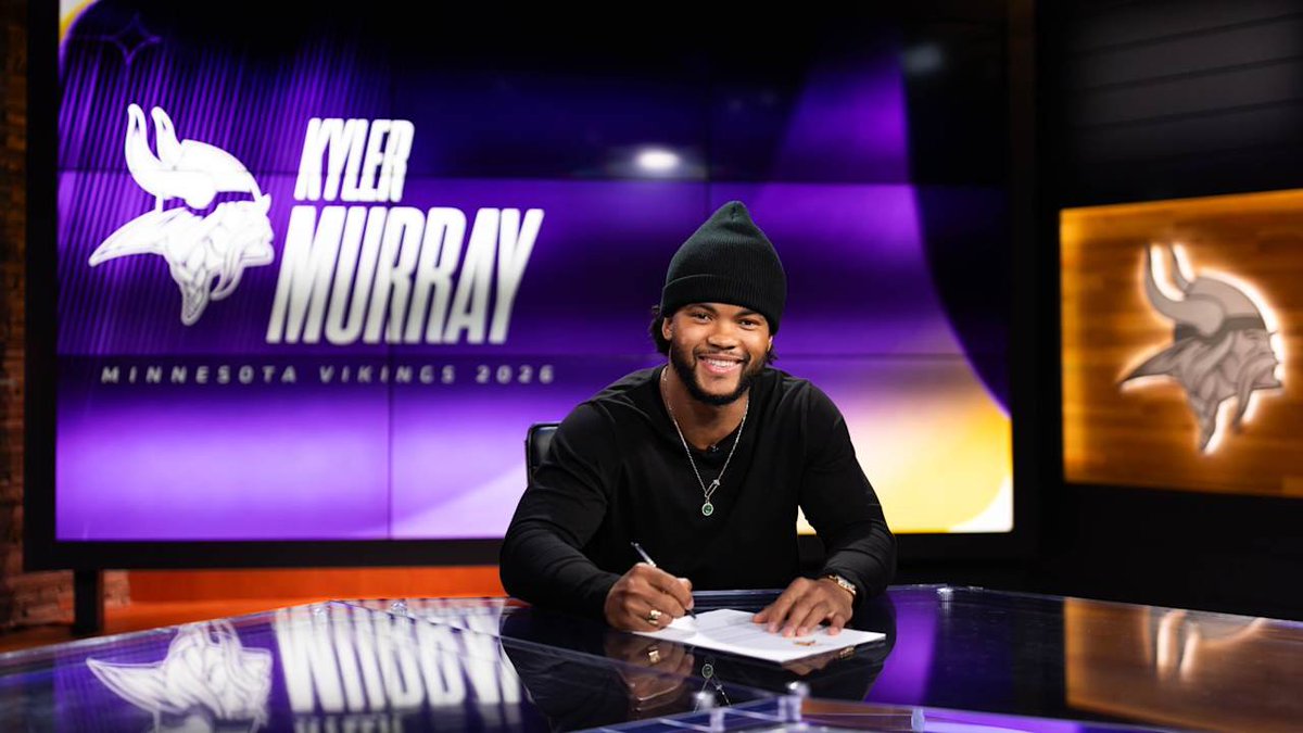 StoneXDigital's tweet photo. Is there a real QB competition Minnesota?
Vikings QB Kyler Murray blames lack of reps for brutal first day of minicamp. Murray said. “Now, having to split reps, me already being behind, not getting the amount of reps you would typically want a guy to get learning the offense, https://t.co/UFMYHZkPhY