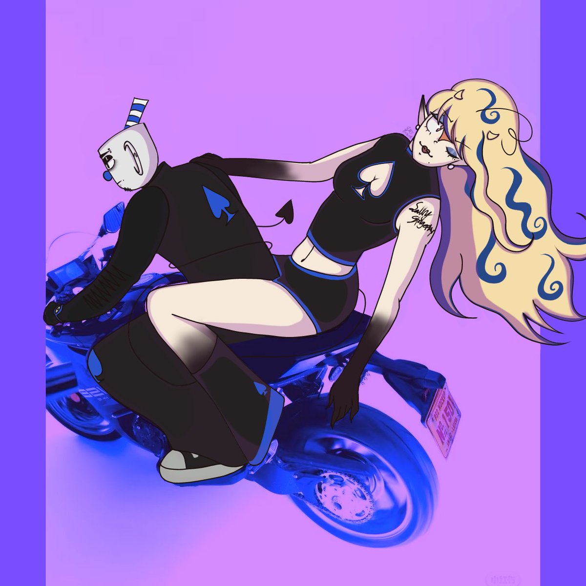 SinSplatter's tweet photo. And if you told me to ever stop drawing Dahlia I'd have to kill you https://t.co/ivgfUnXXHI