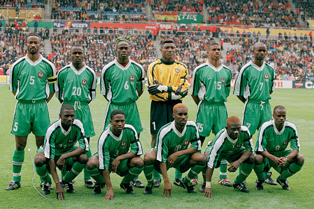 PulseNigeria247's tweet photo. Nigeria 3-2 Spain, 1998 World Cup.

📸: @GettyImages https://t.co/w4DjgRxmGR