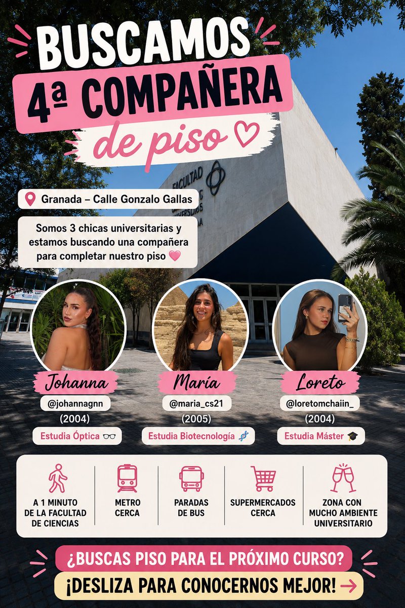johaannagn's tweet photo. #pisocompartidogranada #pisogranada https://t.co/DQjtivZH1U