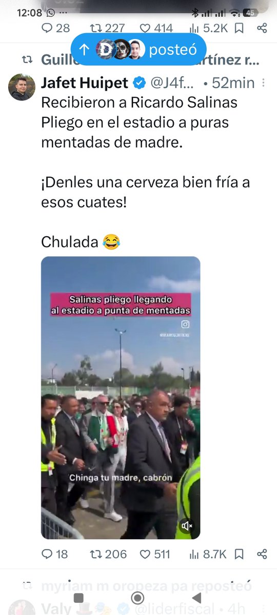 GSairapi's tweet photo. @EmilioVallejoRL CHATRPM tu y Salinas https://t.co/JHC93b3wPA