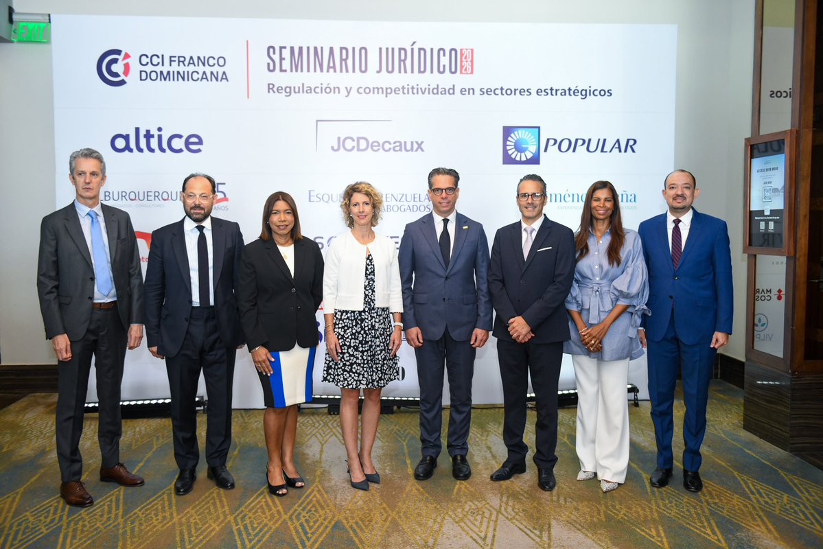 CONEP_RD's tweet photo. En el evento, Seminario Jurídico 2026 de la Cámara de Comercio e Industria Franco Dominicana, participó nuestro vicepresidente ejecutivo, Cesar Dargam. https://t.co/n92lvbyNEn