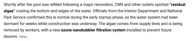 LivingLifeNat1's tweet photo. @cwebbonline @BarbWinsock Temporarily, from RESIDUAL algae: https://t.co/qfYOYBW3Gm