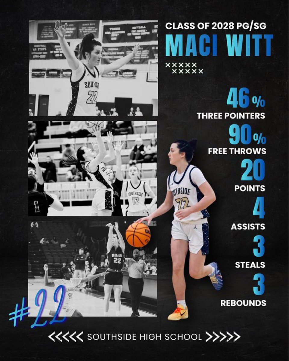 AYSABasketball's tweet photo. #BigMillerCamp Honorable Mentions
(Part 1-Artifacts for College Programs)

🎥’28|@MaciRWitt22|@FlightAAOGBB 
📸’29|Danica Williams|@mawilliams148 
 https://t.co/x5C6PF3xJD https://t.co/OSKHotptOr