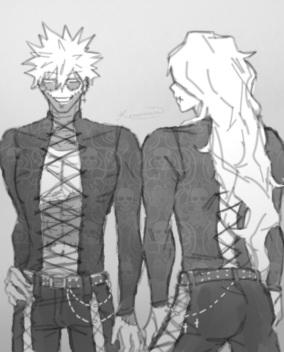 Xesamania's tweet photo. I couldn't pass by these outfits

#dabi #tomurashigaraki https://t.co/lOBizO99pG