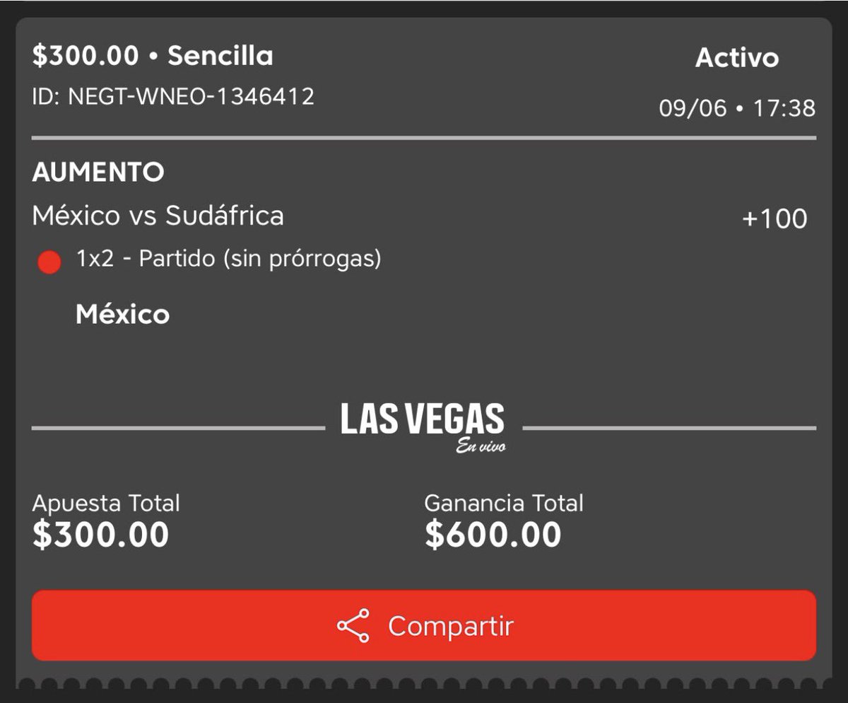 claudiaapl's tweet photo. @lasvegasenvivo Ya la metí! Vamos México!! 🇲🇽 https://t.co/JZed6H048f