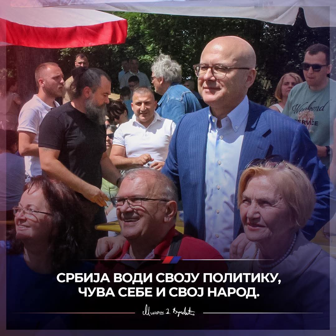 radovankoj25209's tweet photo. НАЈИЗВЕСНИЈИ ПРЕДСЕДНИК 🇷🇸
Србија води своју политику, чува себе и свој народ.
Не заборавља своје корене, али је окренута будућности. Снагу црпи из јединства, рада и слободе.
Поносна на своју историју, сигурна у своју будућност.
Живела Србија која одлучује сама о својој судбини! https://t.co/u9bjvKgc92