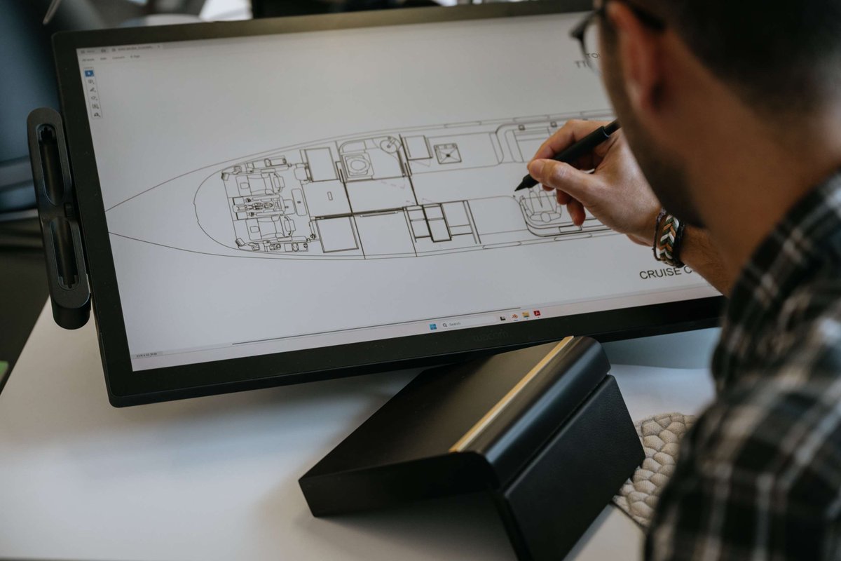 jetaviation's tweet photo. Our award-winning Design Studio blends exquisite aesthetics with in-house completion capabilities. Embedded within our completions center, the team works hand-in-hand with our engineering and production experts to turn our customers’ dreams into certified, airworthy reality.  

#JetAviationGlobal #AircraftInteriors #DesignStudio