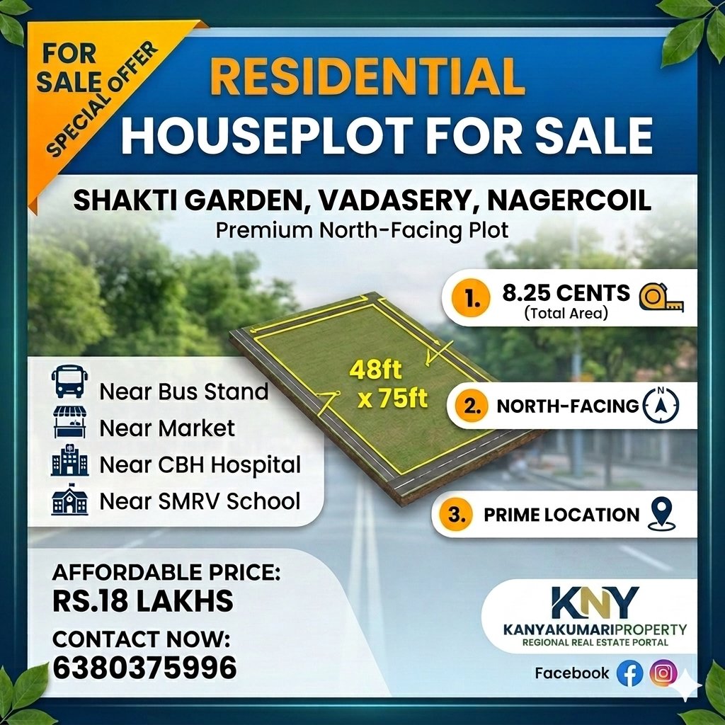 PromotersKrs's tweet photo. Looking for the best properties in Kanyakumari? 🌊 From premium independent villas and residential plots to commercial buildings and agricultural farms, we have the perfect match for your investment.
📞 Call/WhatsApp: 6380375996 🌐 Explore listings: https://t.co/fqWQKT9Ipf https://t.co/flLgcZkdHf