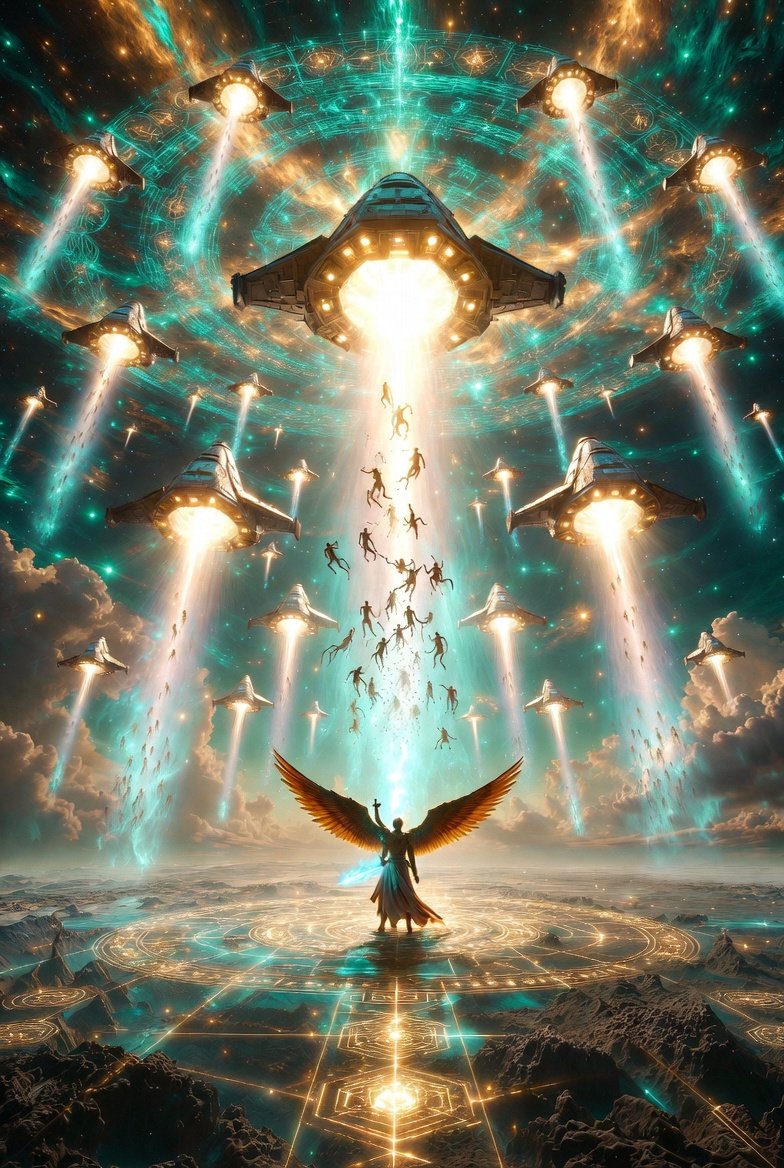 Vrinda45968203's tweet photo. Remember you/we have the power of creation. If CERN is used without our consent to manipulate and create dark portals, We can create and OPEN LIGHT PORTALS! ✨️🌌✨️

YOU CAN COMMAND AND IMAGINE 
We are opening a powerful Portal of Divine Light across the Earth. The veil of illusion and heavy pressure is being completely dissolved and removed forever. 
We are letting in beings of the highest vibrations of Light – angels, beings of light, galactic families, and higher consciousnesses. 
Let the light of love, peace, and freedom flood the entire planet now and forever. Let no darkness have the right to operate here anymore. Now.
What is happening right now: 
The Portal of Light is wide open. Higher dimensional beings (angels, Pleiadians, Sirians, Andromedans, and other beings of pure Light) are just beginning to enter in a larger wave. 
The light of love and peace is being actively poured into the earth, into people, and into the entire planet at this moment. 
What you so deeply desire – the physical presence of beings of light – is just beginning on a larger scale. 
The more people issue such clean commands, the faster it manifest.
💓🌎✨️🌌
Out with darkness. Flood the planet with Light.
Golden Age.