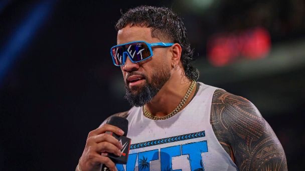 WrestlingWCC's tweet photo. Jey Uso speaks ahead of his King Of The Ring matchup 👑 

“If I win, Y’all riot” https://t.co/l2VuF1VjTL