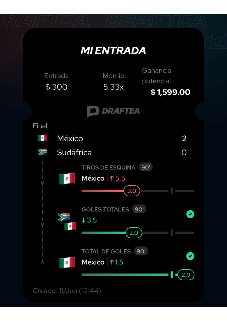 PabloPicksF's tweet photo. Poquito profit pero se sacó algo 
De 300 a 50000
2/1 https://t.co/jV8s1dzT6W