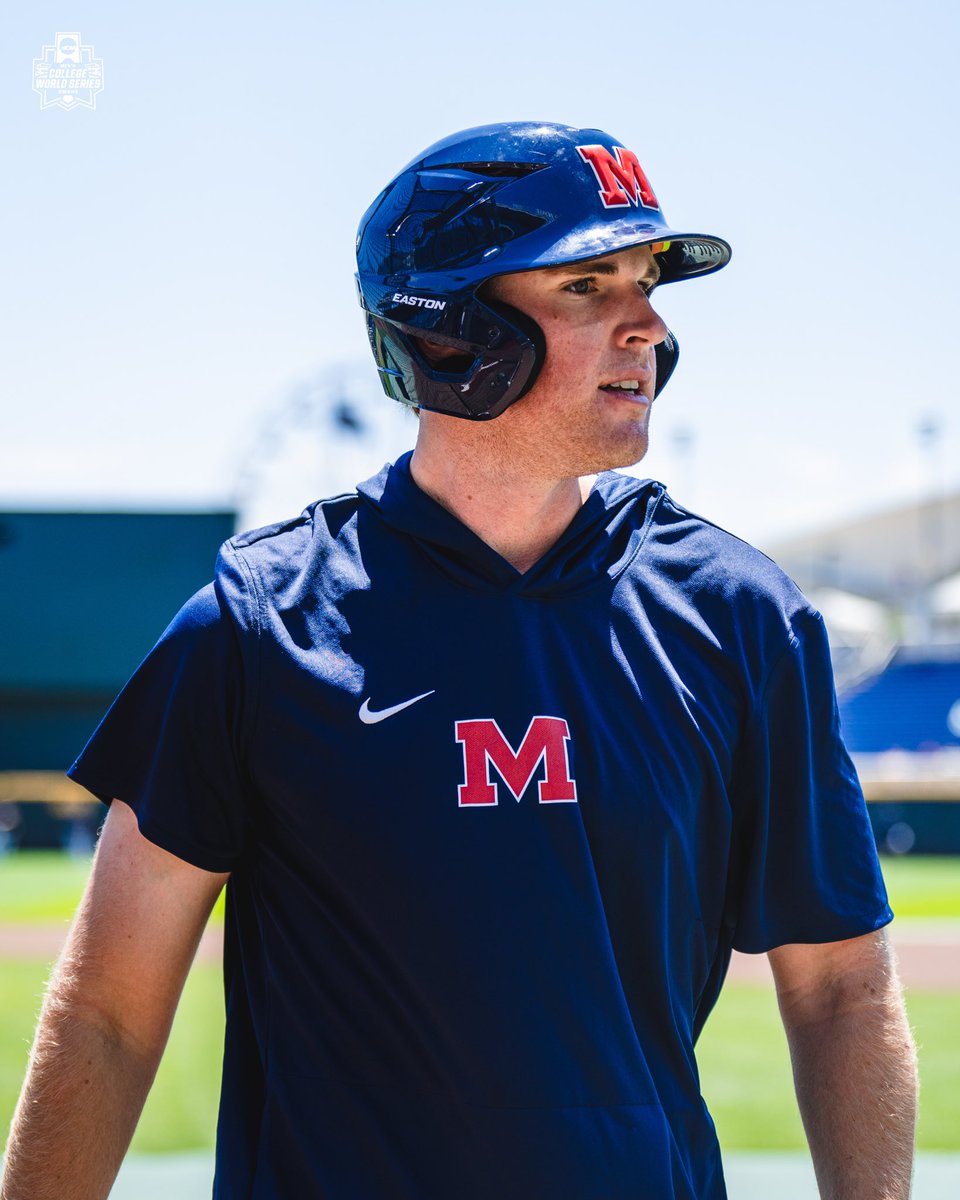 NCAABaseball's tweet photo. Suns out, Rebels out ☀️

#MCWS x @OleMissBSB https://t.co/MEX8M9cEj5