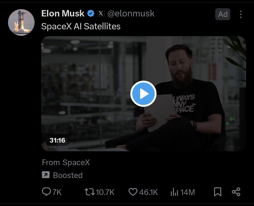 msmlone's tweet photo. SpaceX IPO Tomorrow https://t.co/OzylpWXGp7