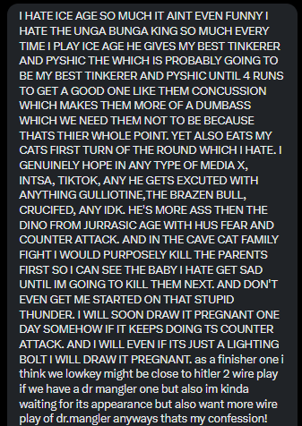 Mewgenics Takes & Confessions tweet media